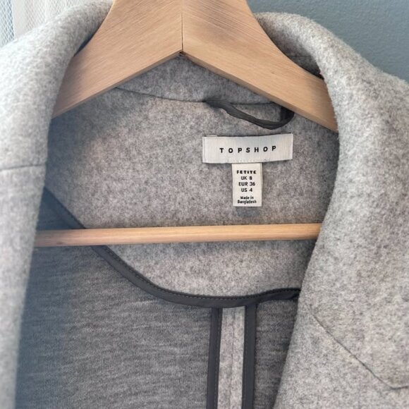 Topshop Wool Winter Coat - Picture 3 of 3